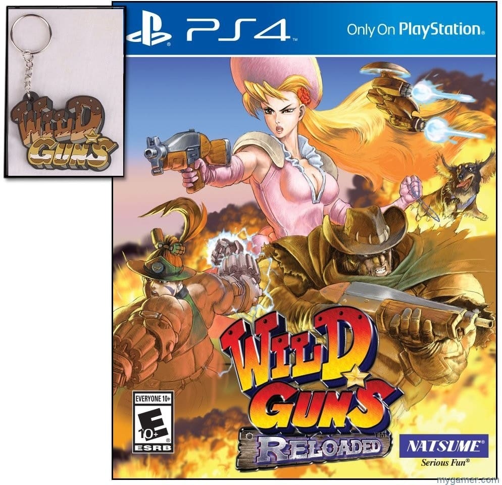 Wild Guns Reloaded with Keychain