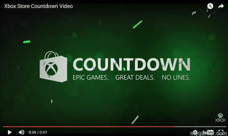 Xbox Countdown Sale 2016