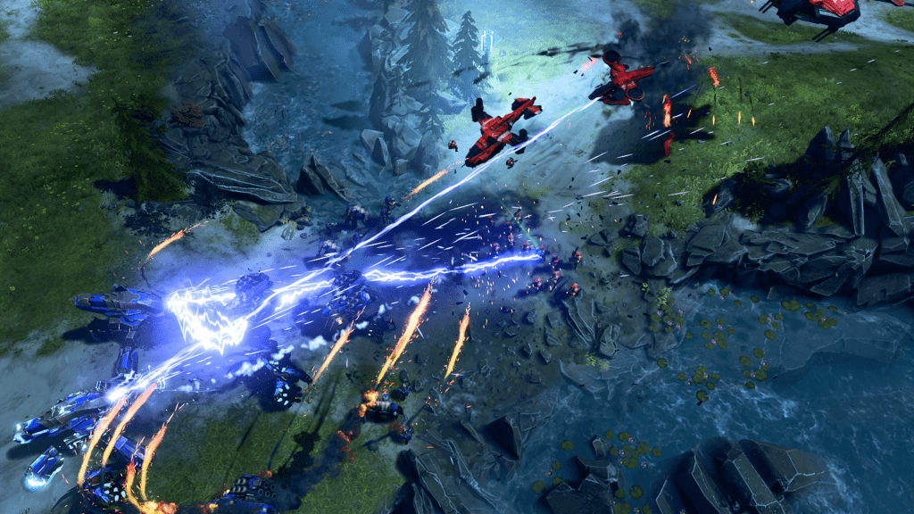 Halo Wars 2 Multiplayer Clash at the Water 1920x1080 Halo Wars 2 Preview