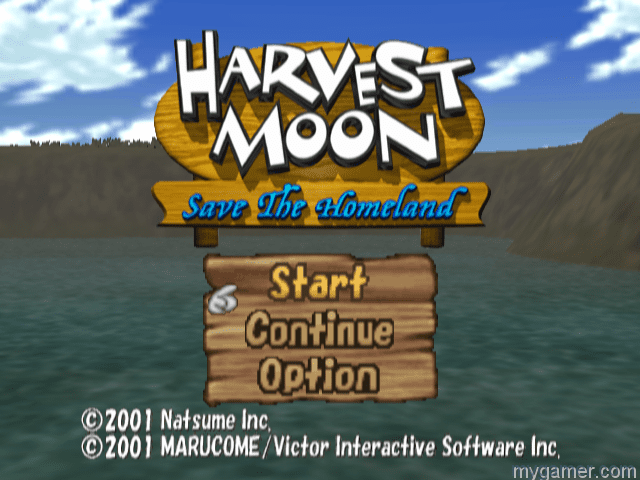Harvest Moon Save the Homeland title