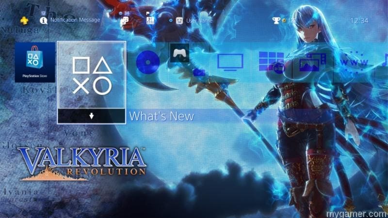 Valkyria Revolution PS4 theme