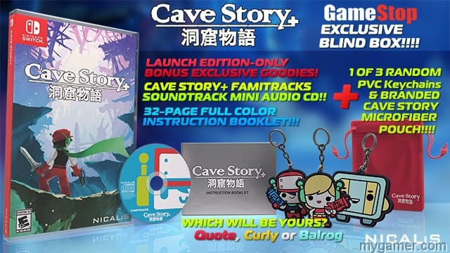 Cave Story Plus Switch physical