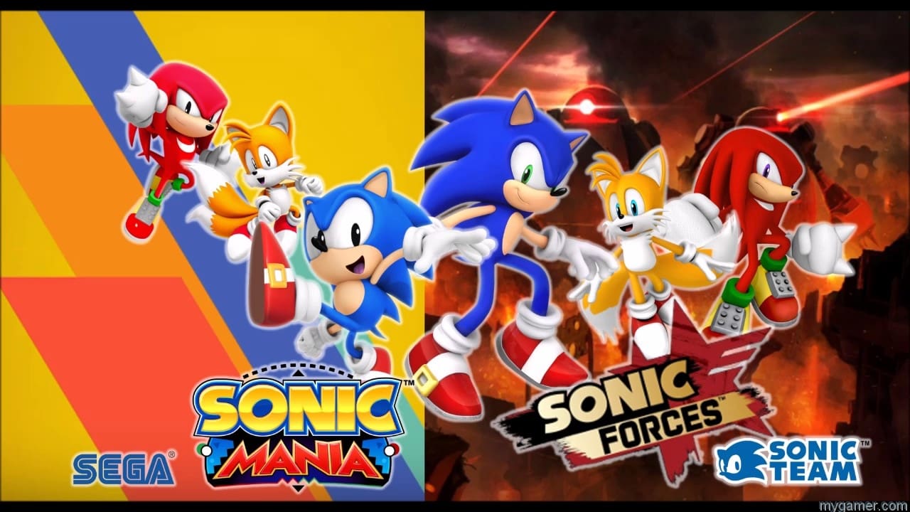 Sonic Mania Forces banner