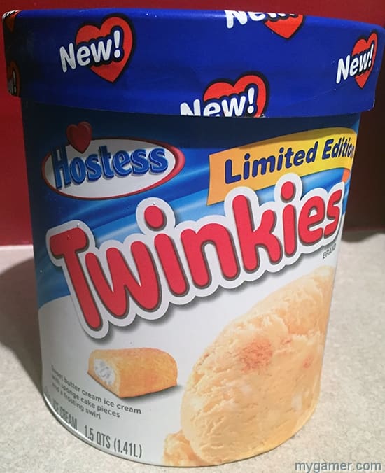 Twinkies Ice Cream Container