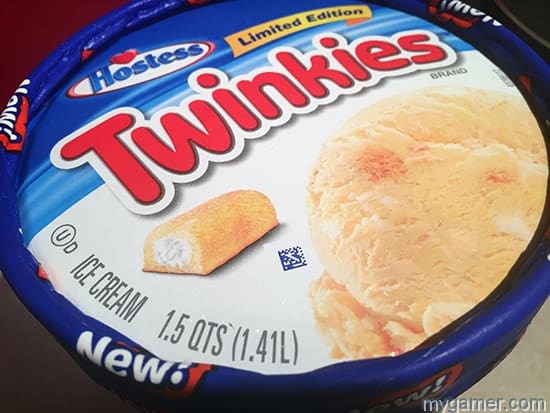 Twinkies Ice Cream Lid