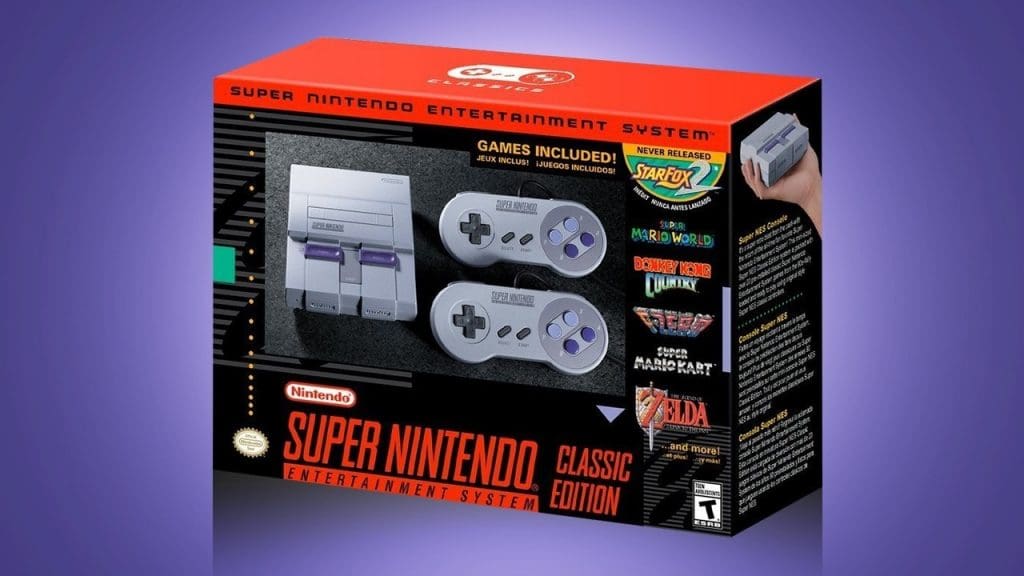 SNES Classic box