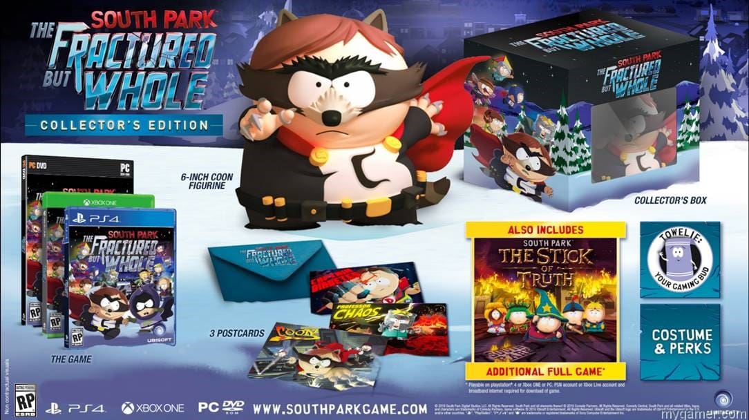South Park Fractured But Whole collectors edition lockup