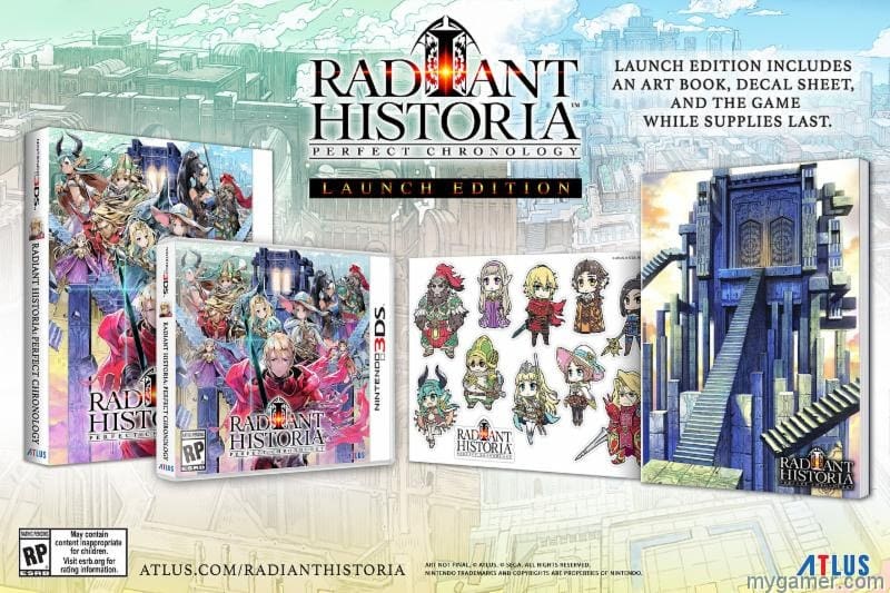 Radiant Historia Perf Chron launch edi