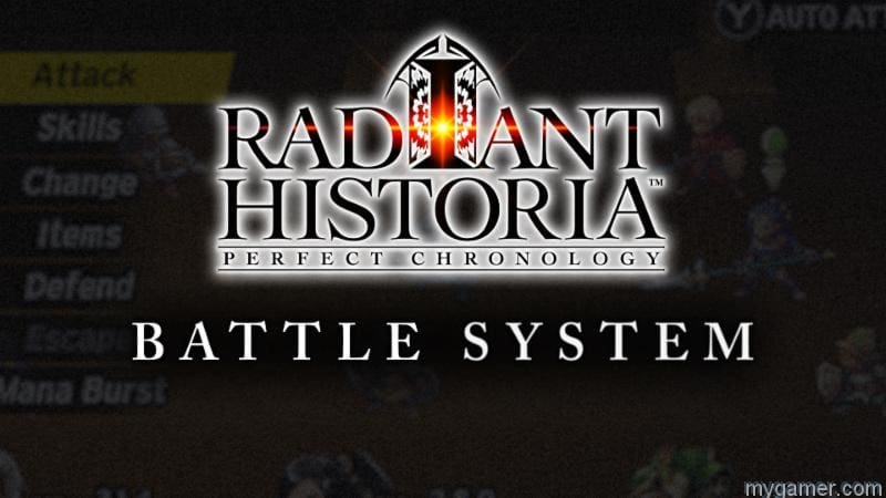 Radiant Historia battle