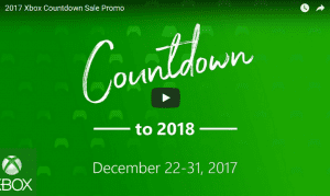 Xbox Countdown Sale 2017