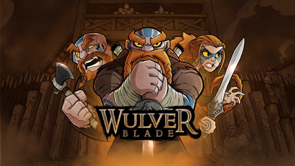 Wulverblade Main Characters with logo