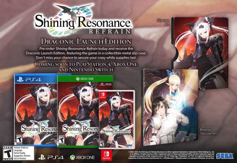 Shining Resonance Refrain launch Edition