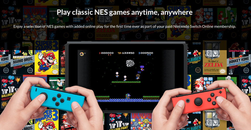 Switch online classic games NES Switch online classic games NES