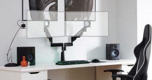 EchoGear dual monitor mount
