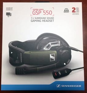 Sennheiser GSP550 Headset box