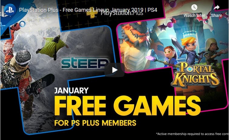 PS Jan 2018 Free