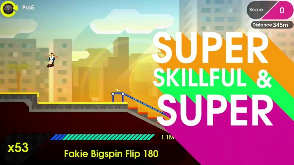 OlliOlli Switch Stance
