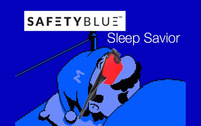 Safety Blue Sleep banner