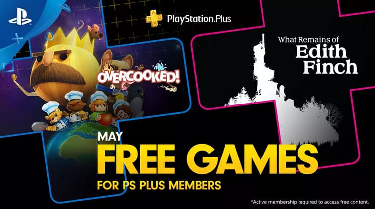 PS Plus Free Games May 2019