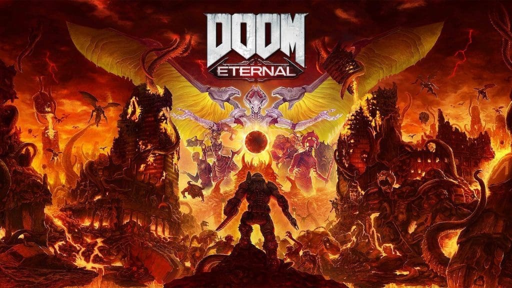 doom eternal key art doom eternal key art
