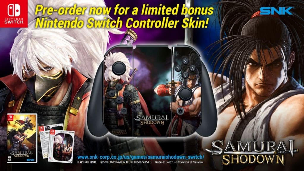 SAMURAI SHODOWN switch SAMURAI SHODOWN switch
