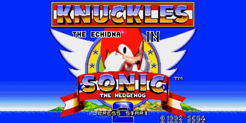 Sega Ages Sonic 2 knuckles