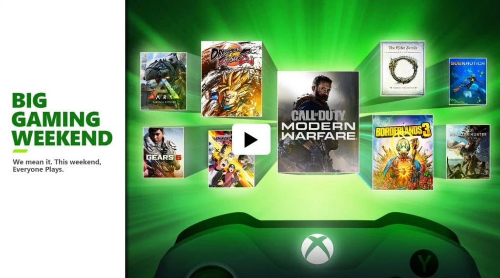 Big Gaming Weekend Aug 2020 Big Gaming Weekend Aug 2020