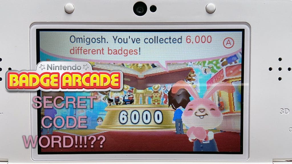 Nintendo Badge Arcade 6k badges