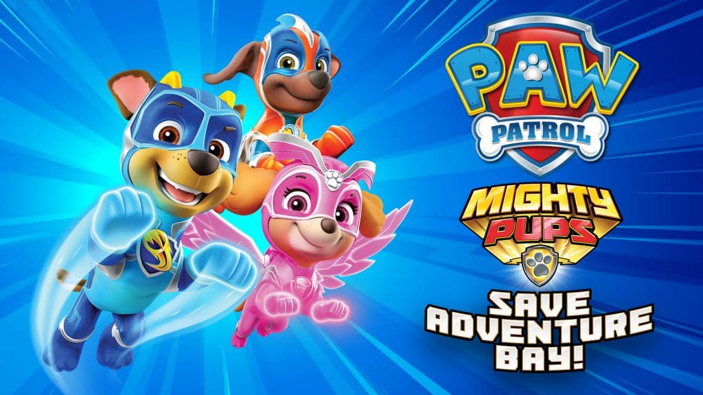 paw patrol mighty pups save adventure bay switch hero