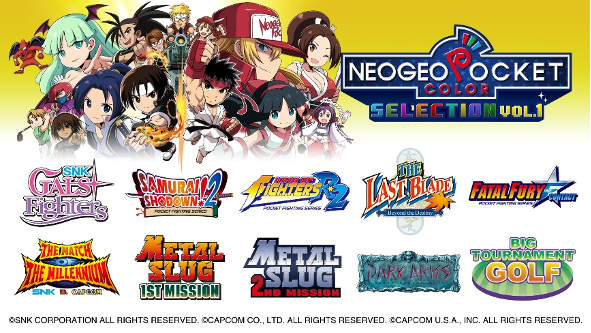 Neogeo POcket Color Selection Vol1