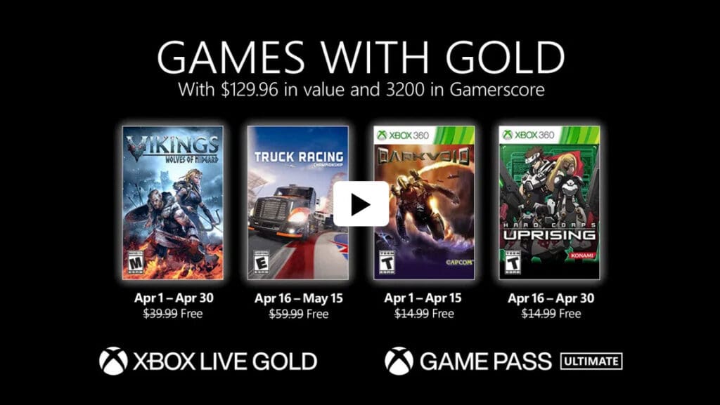 Xbox April 2021 Xbox April 2021
