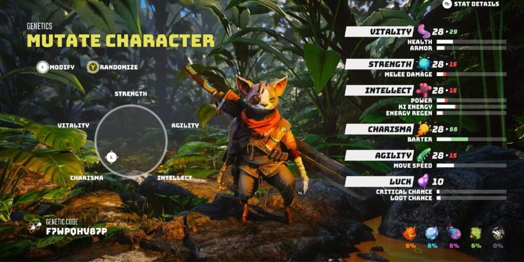 Biomutant Character Creator Lets You Make an Actually Unique Player 1 biomutant