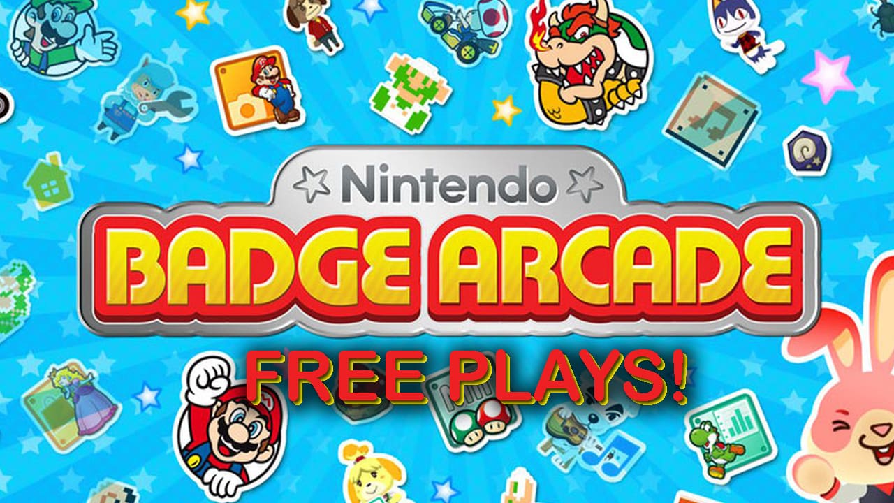 Nintendo Badge Arcade free plays