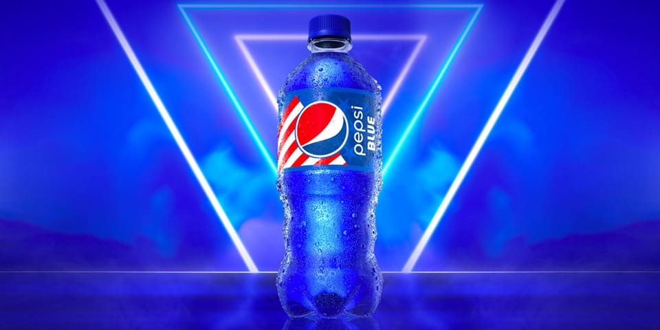 Pepsi Blue Berry banner