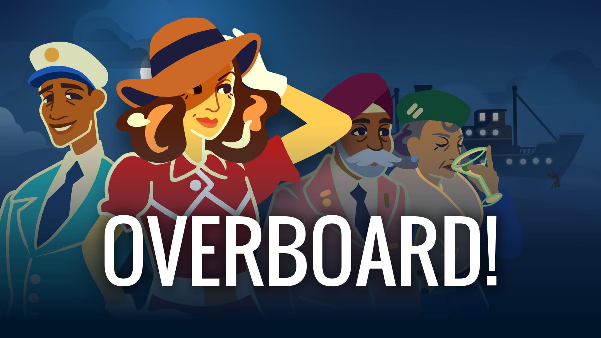overboard key art with logo
