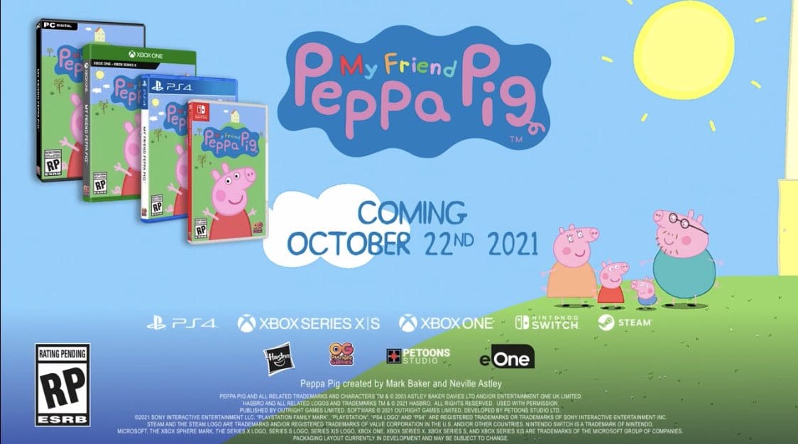 My friend peppa pig