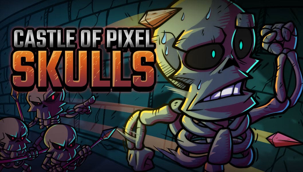 Castle of the Pixel Skulls banner