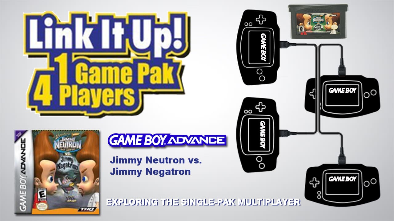 Single Pak Banner Jimmy Neutron Vs Jimmy Neg