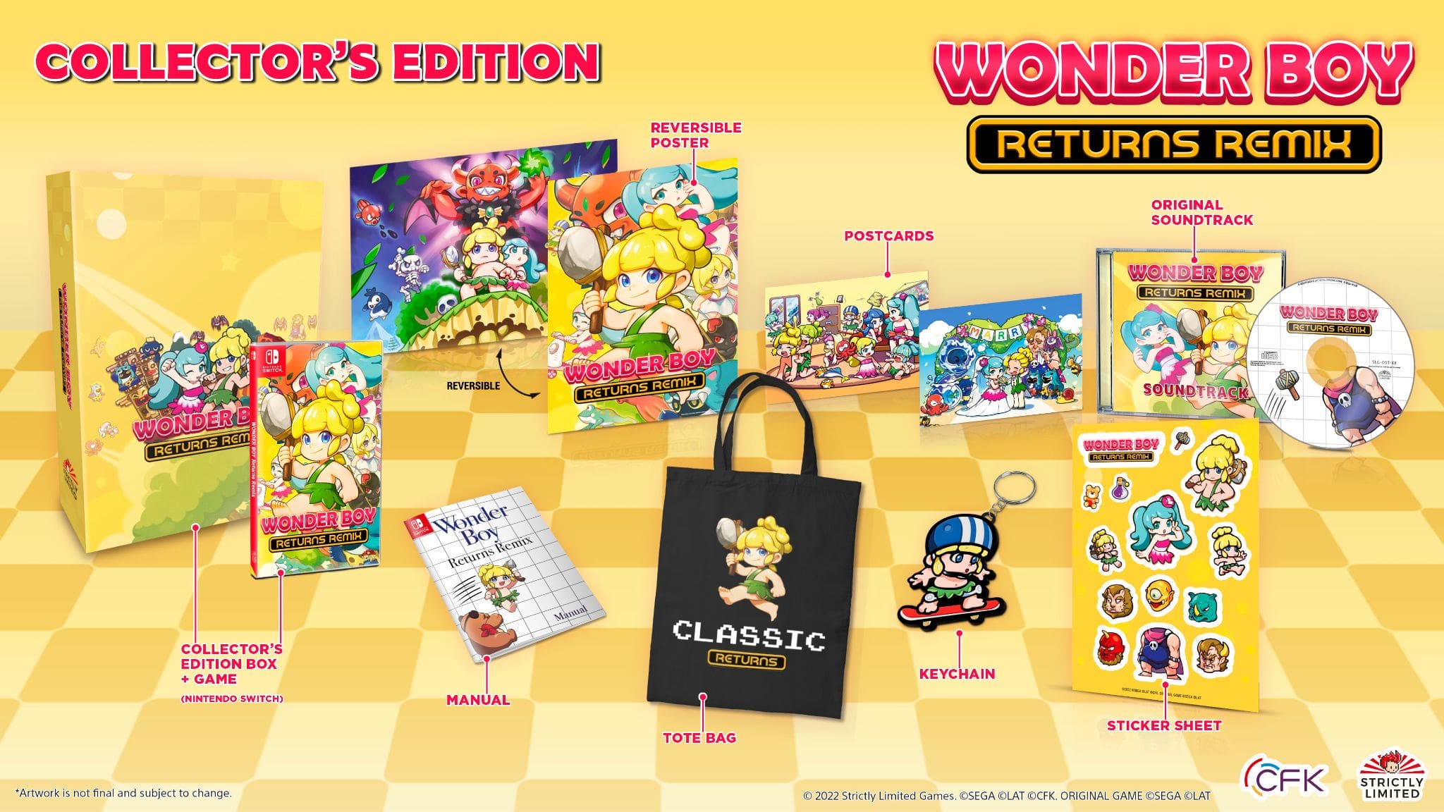 Wonder Boy Returns Collectors
