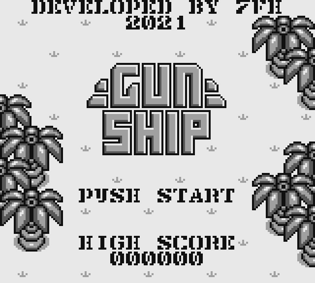 GunShip Gameboy
