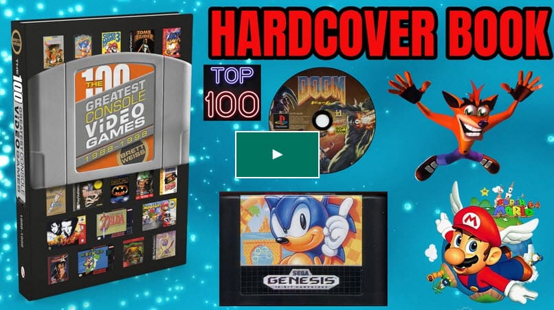 100 Greatest Console Video Games 1988–1998 Hardcover Book 100 Greatest Console Video Games 1988–1998 Hardcover Book