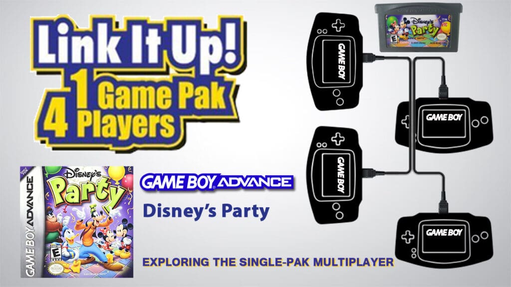 GBA Single Pak link Disneys Party