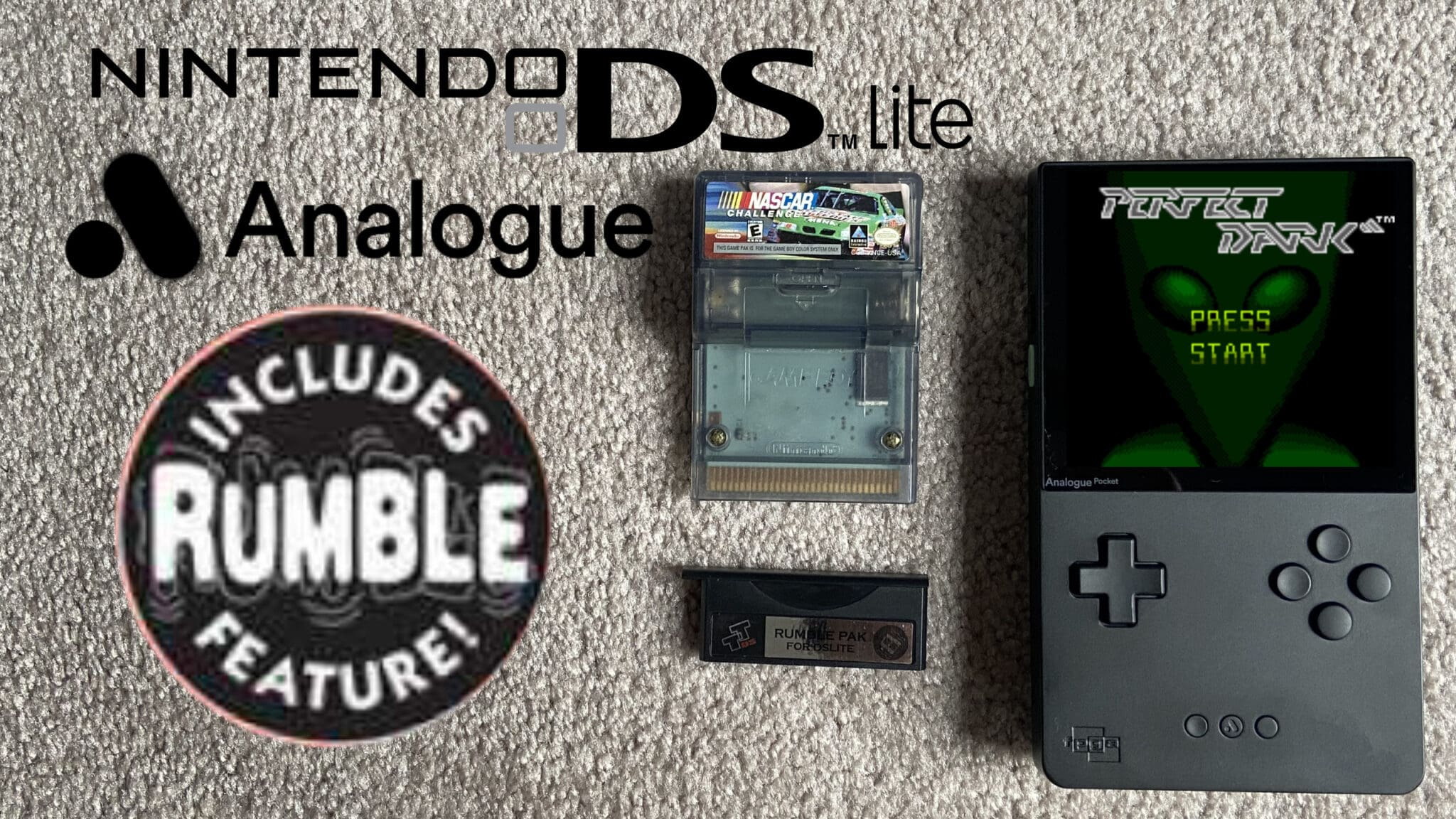 Ds Rumble Pak In Box Will a DS Lite SLIM Rumble Pak work with an Analogue Pocket? - Video ...
