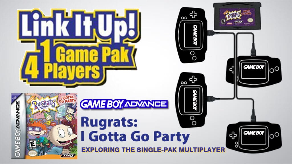 GBA Single Pak Rugrats Gotta Go Party GBA Single Pak Rugrats Gotta Go Party