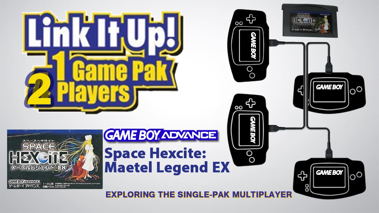 GBA Single Pak Space Hexcite Maetel Legend EX