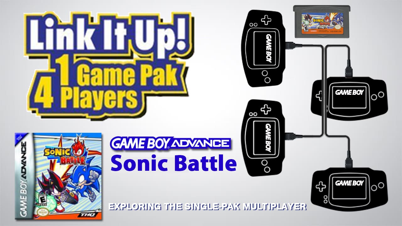 Single Pak Banner Sonic Battle
