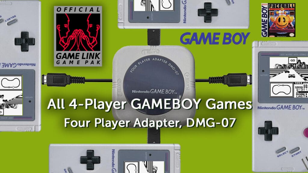 Gameboy 4p Link Adapter banner Gameboy 4p Link Adapter banner