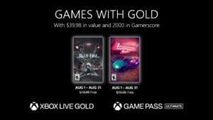 Xbox Games with Gold Aug 2023