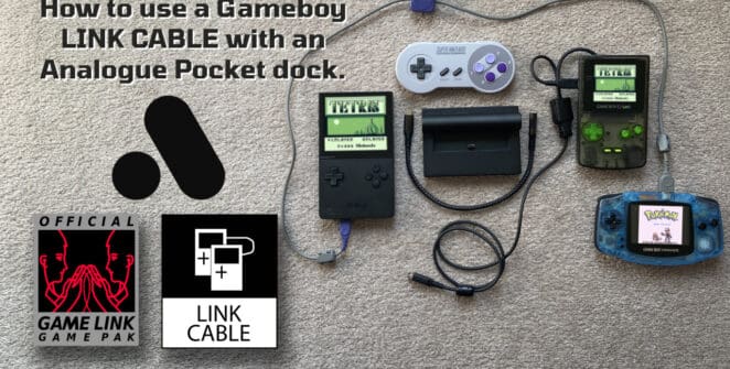 Analogue Pocket dock link cable banner