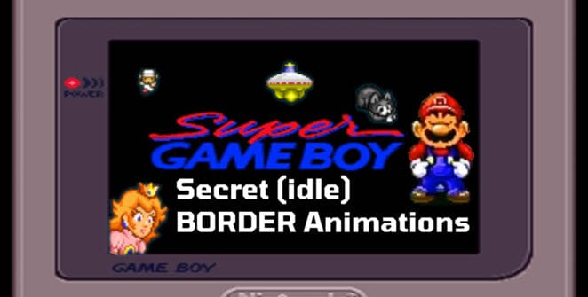 Super Gameboy Border animation Banner